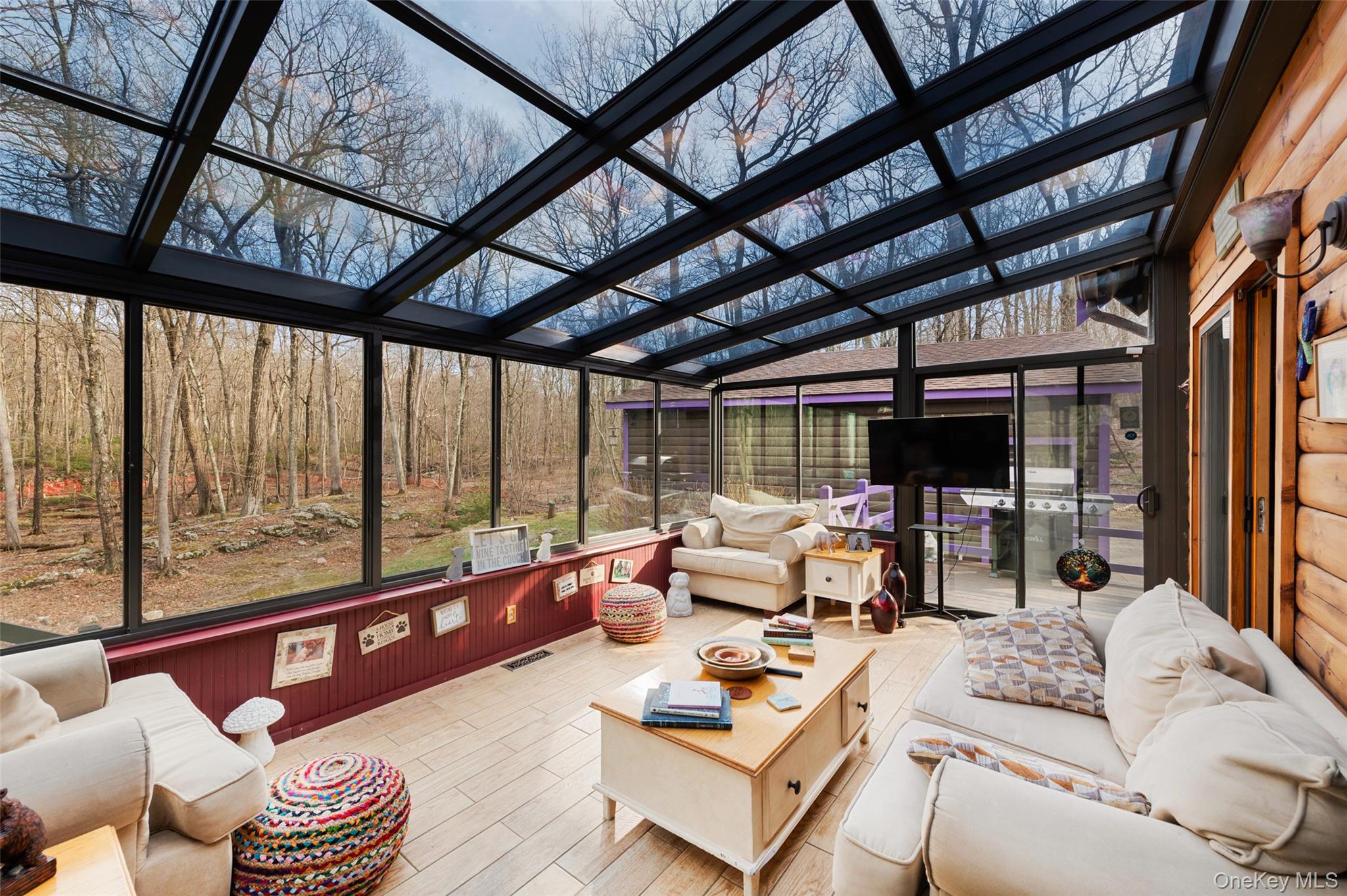 198 Hortontown Road Hopewell Junction, NY 12533 - Photo 13 of 36 a living room with furniture and a large window
