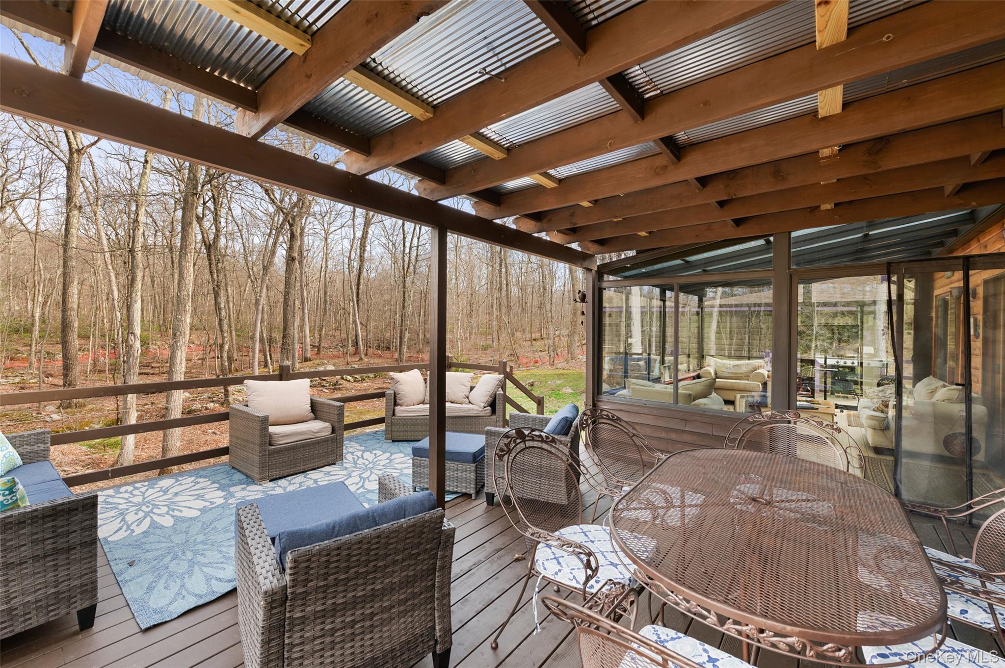 198 Hortontown Road Hopewell Junction, NY 12533 - Photo 17 of 36 a living room with furniture and large windows