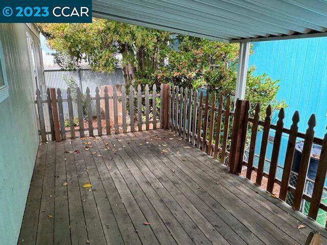 343 San Marcus Drive Vallejo, CA 94590 - Photo 19 of 20 a view of balcony with wooden floor