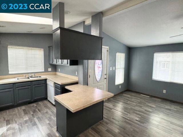 343 San Marcus Drive Vallejo, CA 94590 - Photo 3 of 20 a kitchen with a stove a sink and a refrigerator
