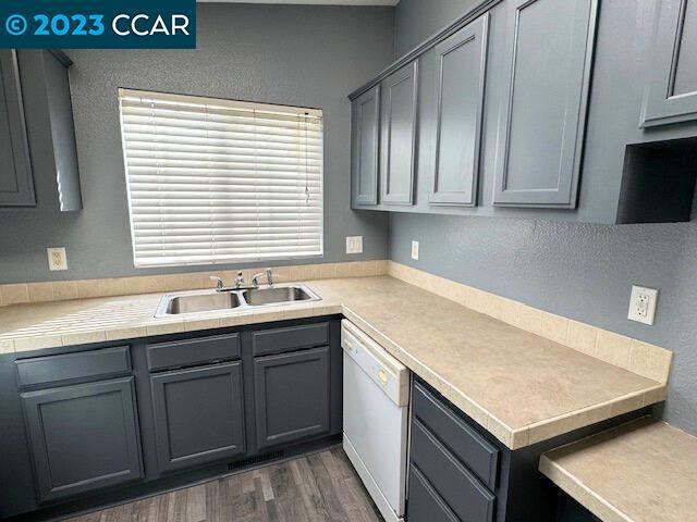 343 San Marcus Drive Vallejo, CA 94590 - Photo 9 of 20 a kitchen with a sink and cabinets