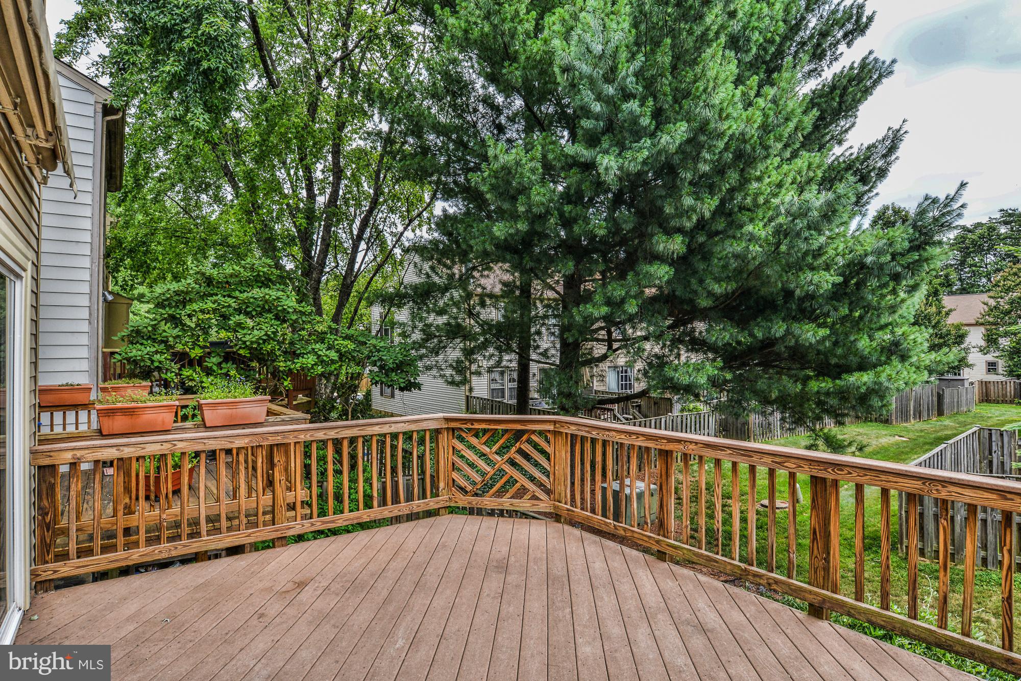 10287 Latney Road Fairfax, VA 22032 - Photo 13 of 36 Deck has a motorized Awning for great shade