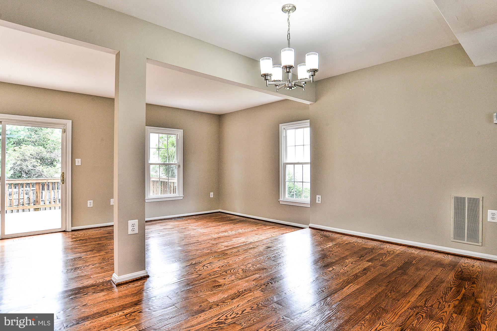 10287 Latney Road Fairfax, VA 22032 - Photo 7 of 36 Dining Room flows into the Living Room