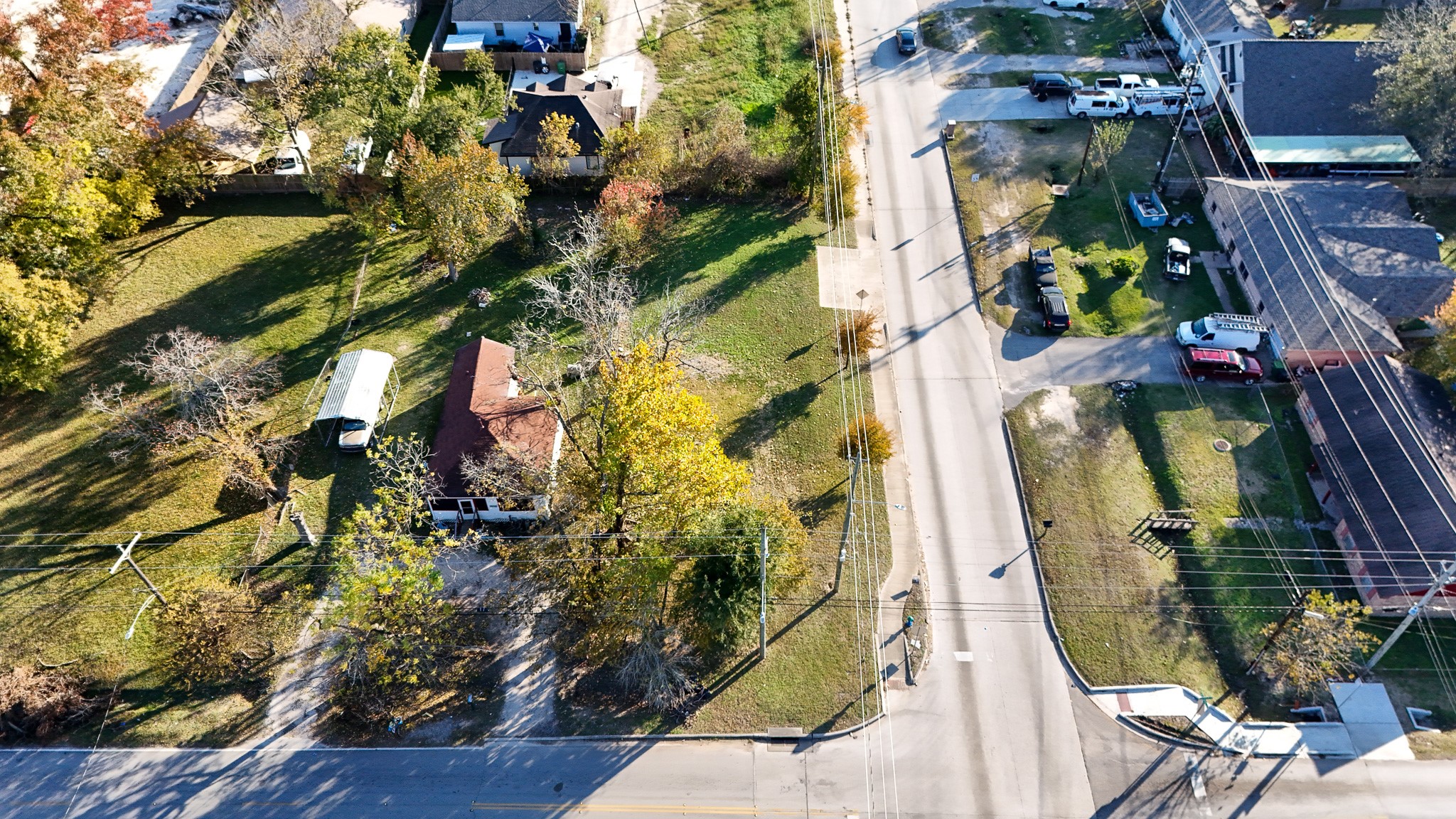1097 Dewalt Street Houston, TX 77088 - Photo 10 of 13 an aerial view of residential houses with outdoor space