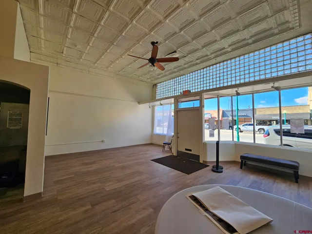 a room with gym equipment