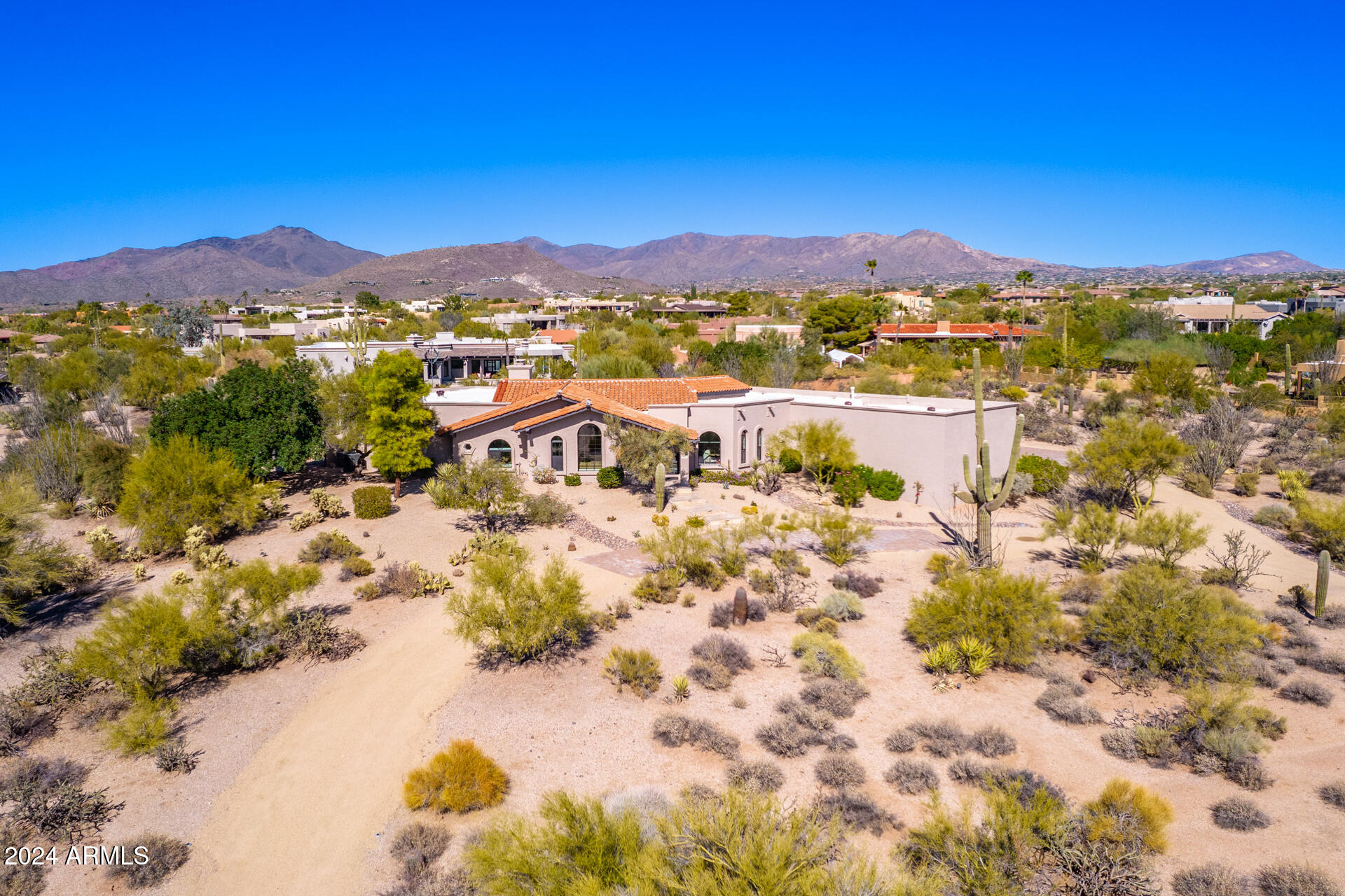 9446 Romping Road Carefree, AZ 85377 - Photo 109 of 119 a view of lake with mountain