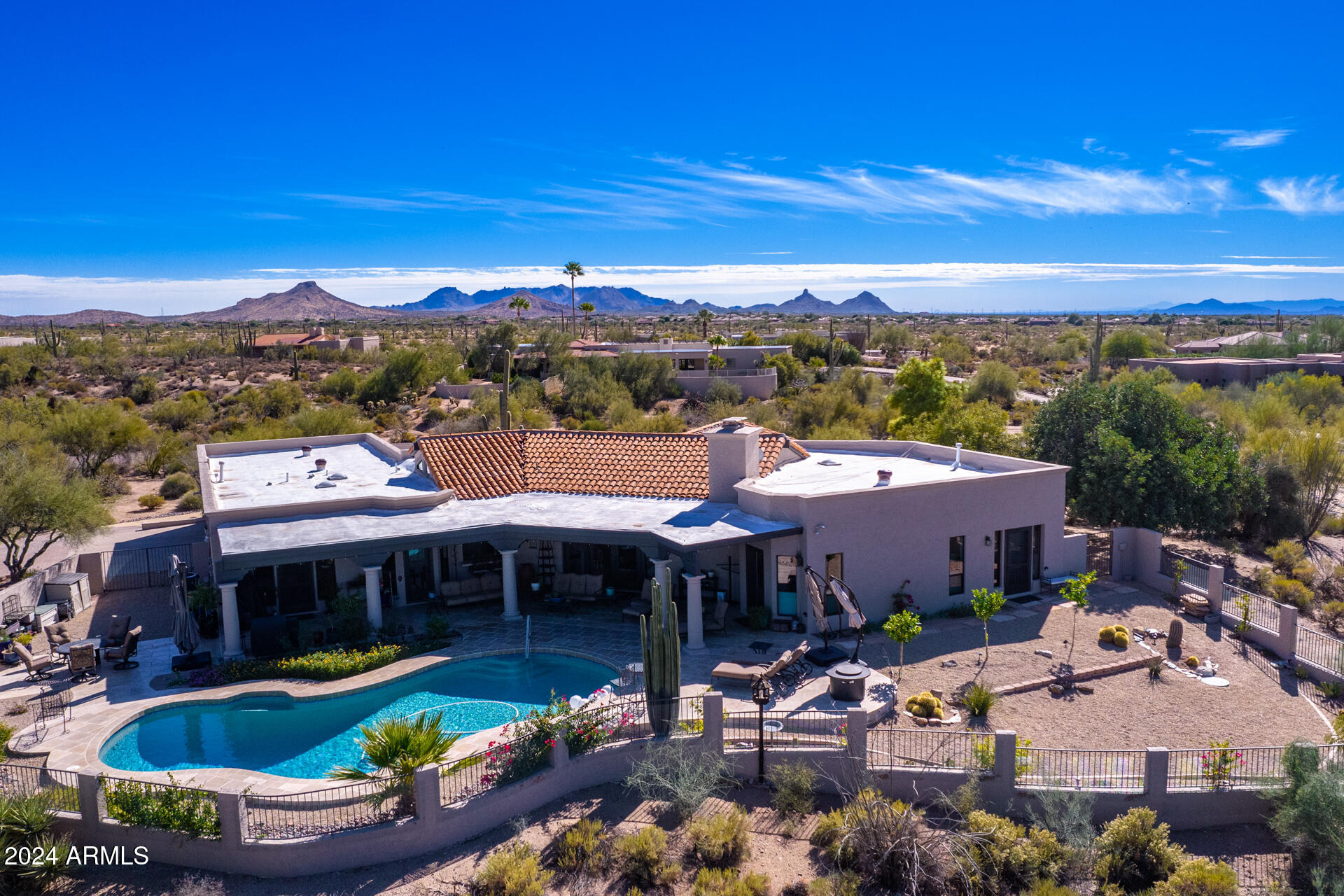 9446 Romping Road Carefree, AZ 85377 - Photo 115 of 119 Back/West Side