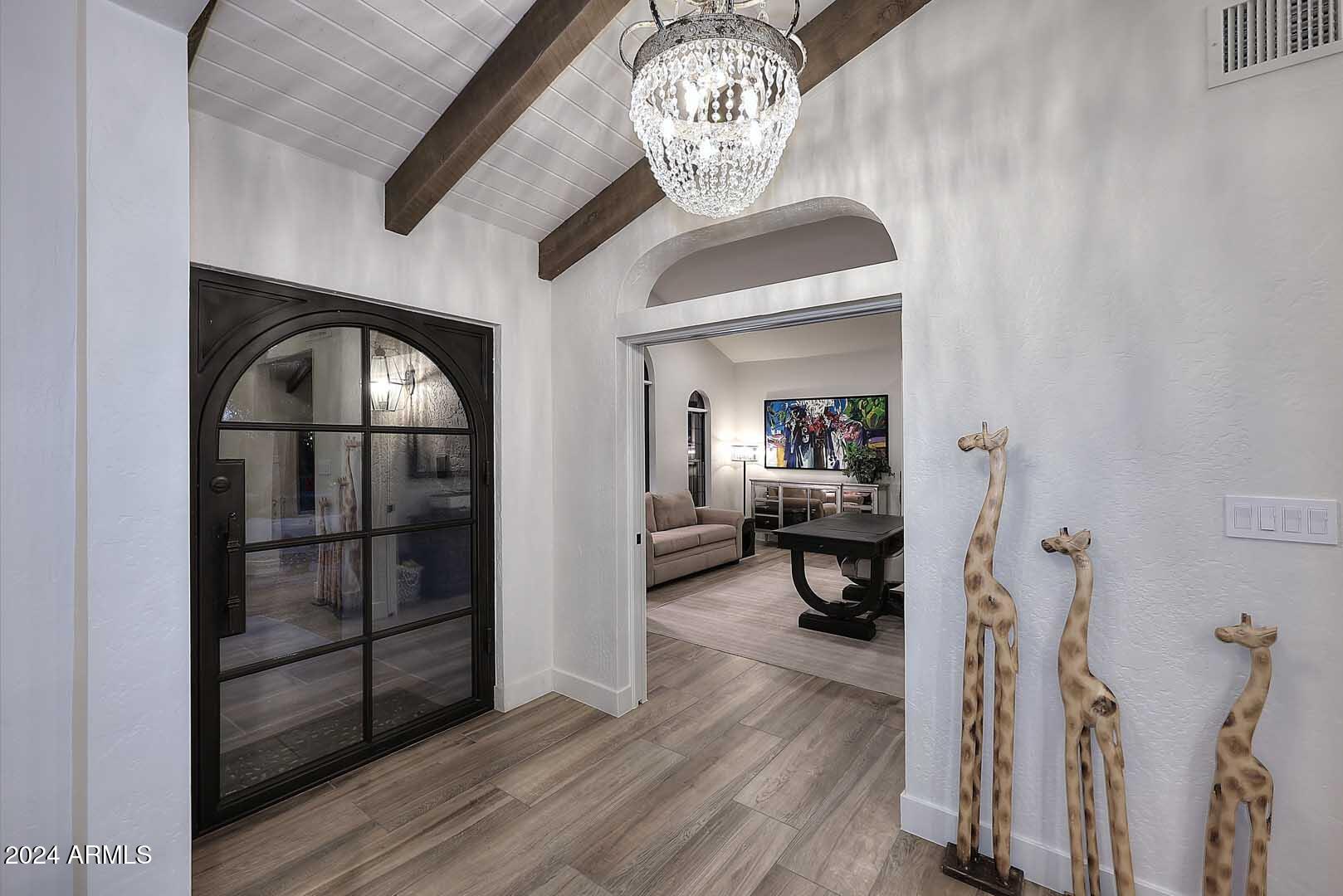 9446 Romping Road Carefree, AZ 85377 - Photo 6 of 119 Night-Foyer