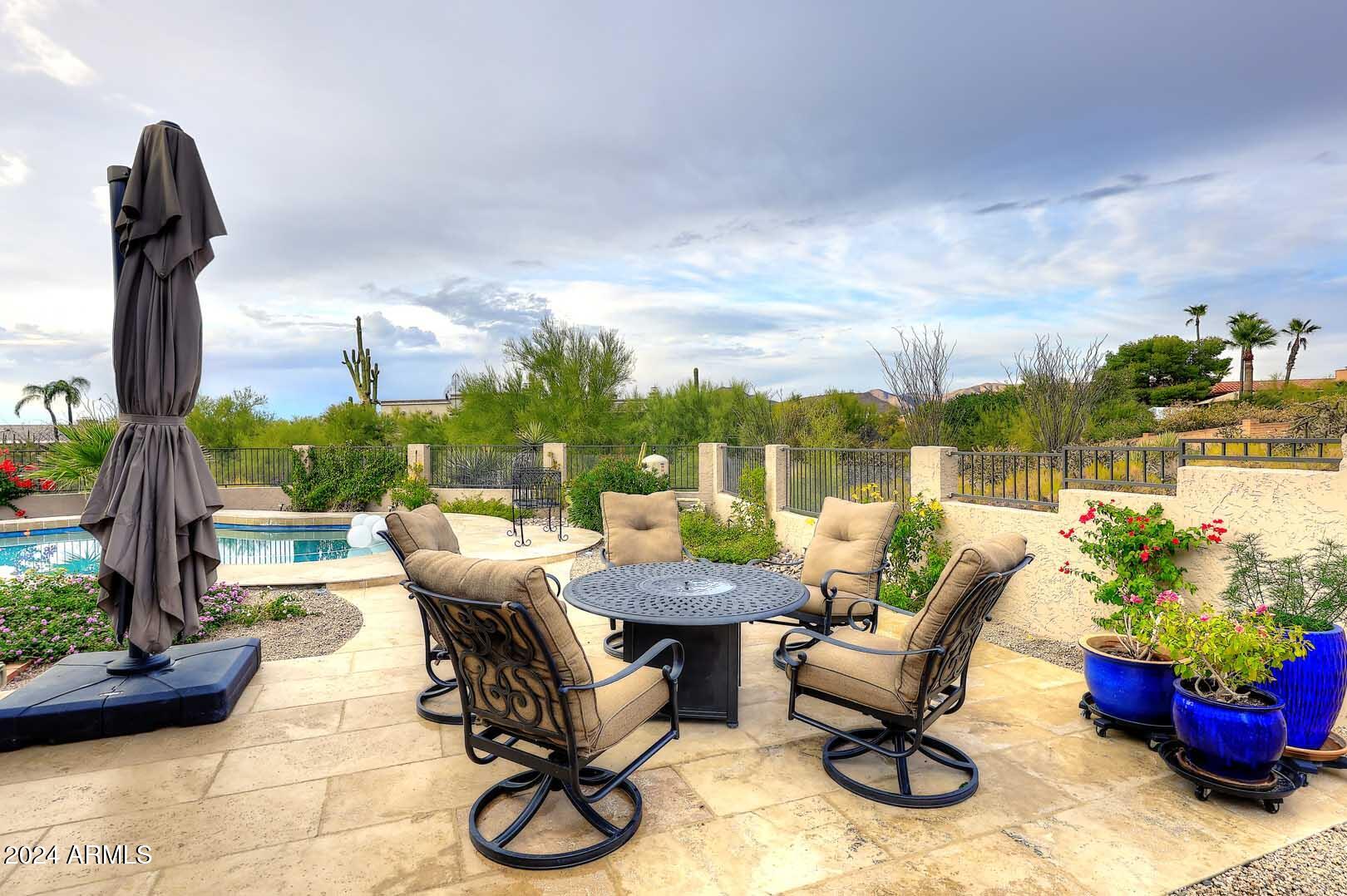 9446 Romping Road Carefree, AZ 85377 - Photo 82 of 119 Extended Patio