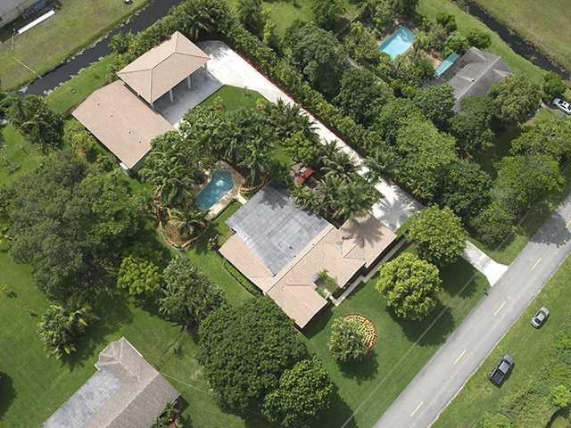4920 Southwest 166th Avenue Southwest Ranches, FL 33331 - Photo 3 of 23 an aerial view of a house