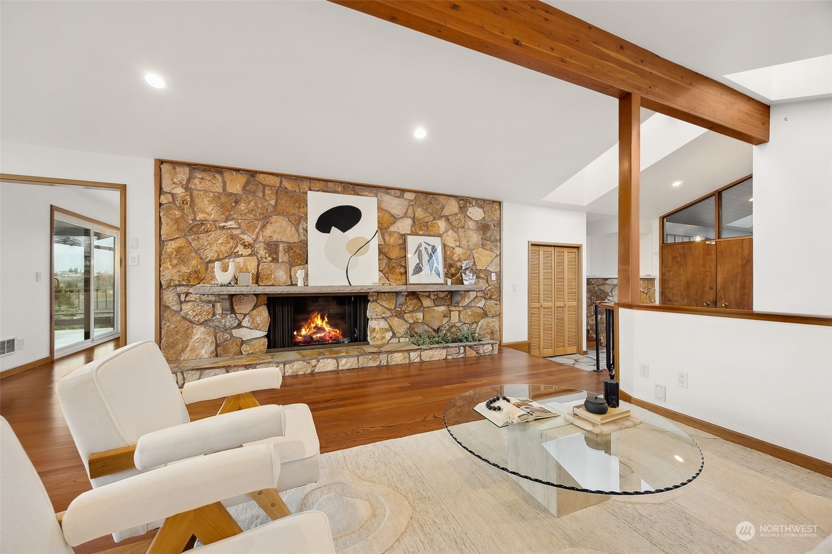 29011 7th Place South Federal Way, WA 98003 - Photo 4 of 40 a living room with furniture and a fireplace