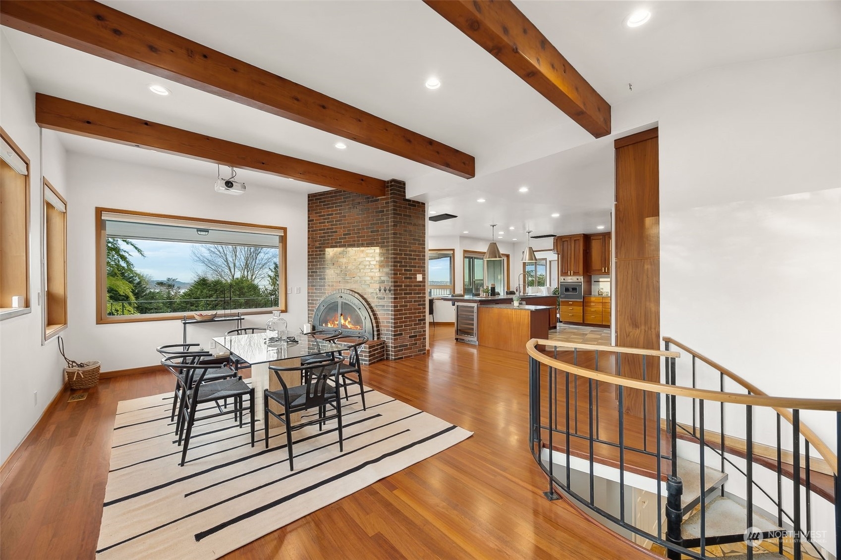 29011 7th Place South Federal Way, WA 98003 - Photo 9 of 40 a living room with furniture a rug and a view of kitchen