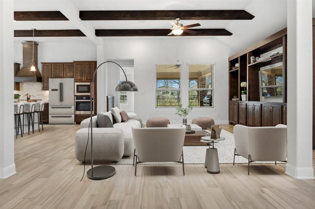 5152 Cornetto Bluffs Round Rock, TX 78665 - Photo 13 of 36 a living room with furniture
