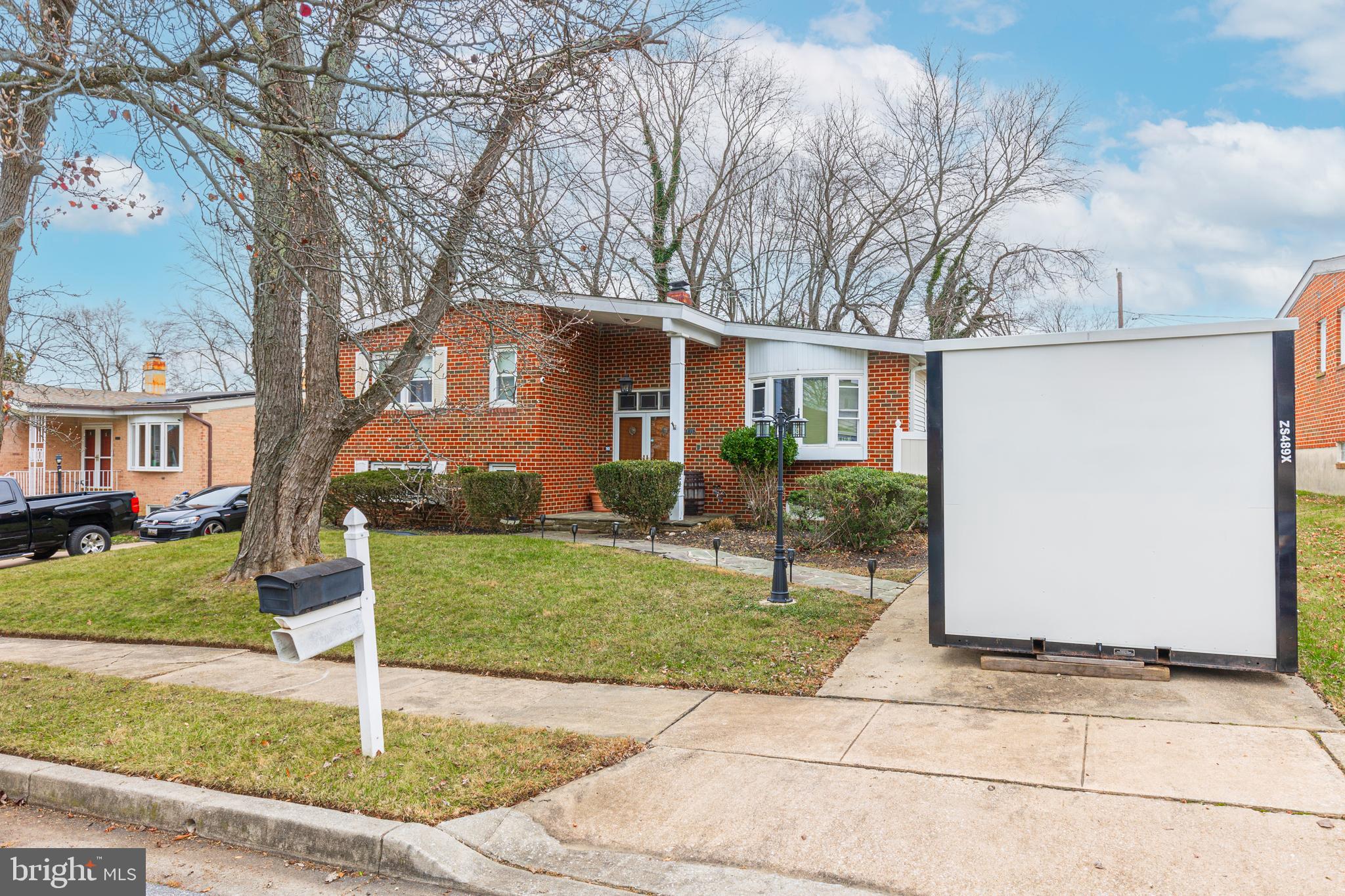 3819 Janbrook Road Randallstown, MD 21133 - Photo 47 of 47 a front view of house with yard