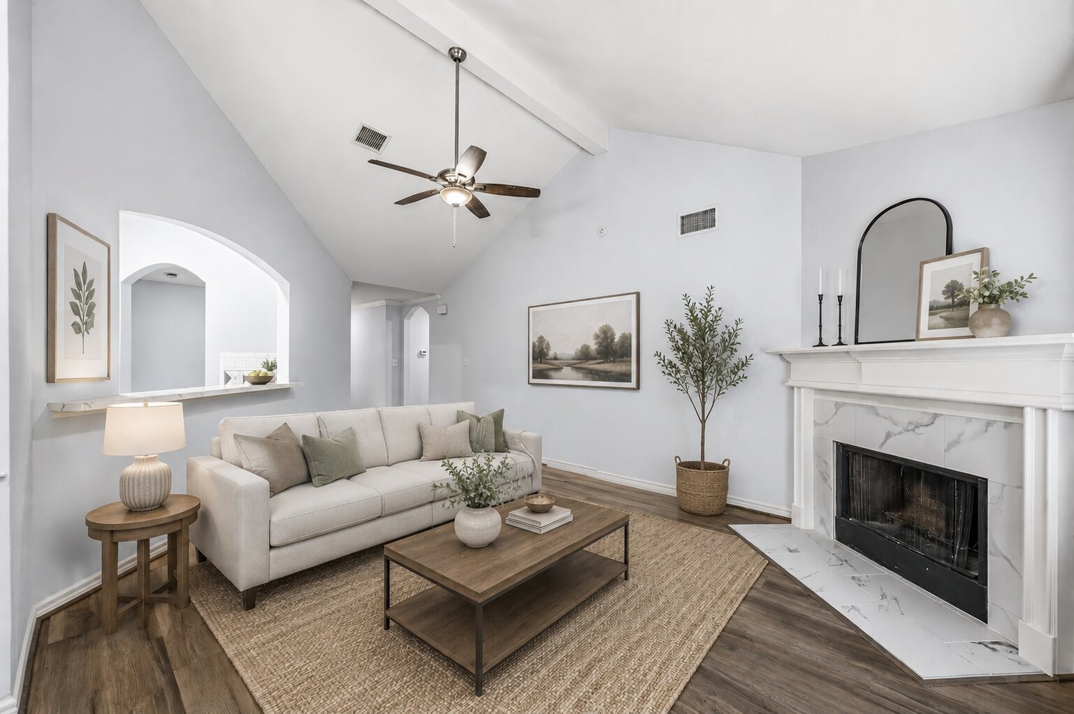 15007 Changing Oak Ridge Court Houston, TX 77082 - Photo 5 of 25 virtual staging- livingroom