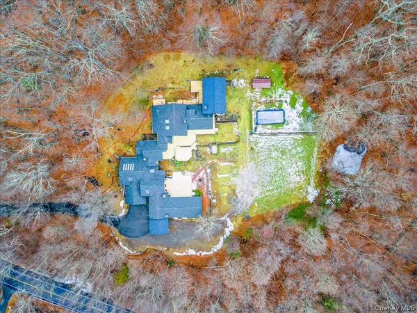 a bird view of building