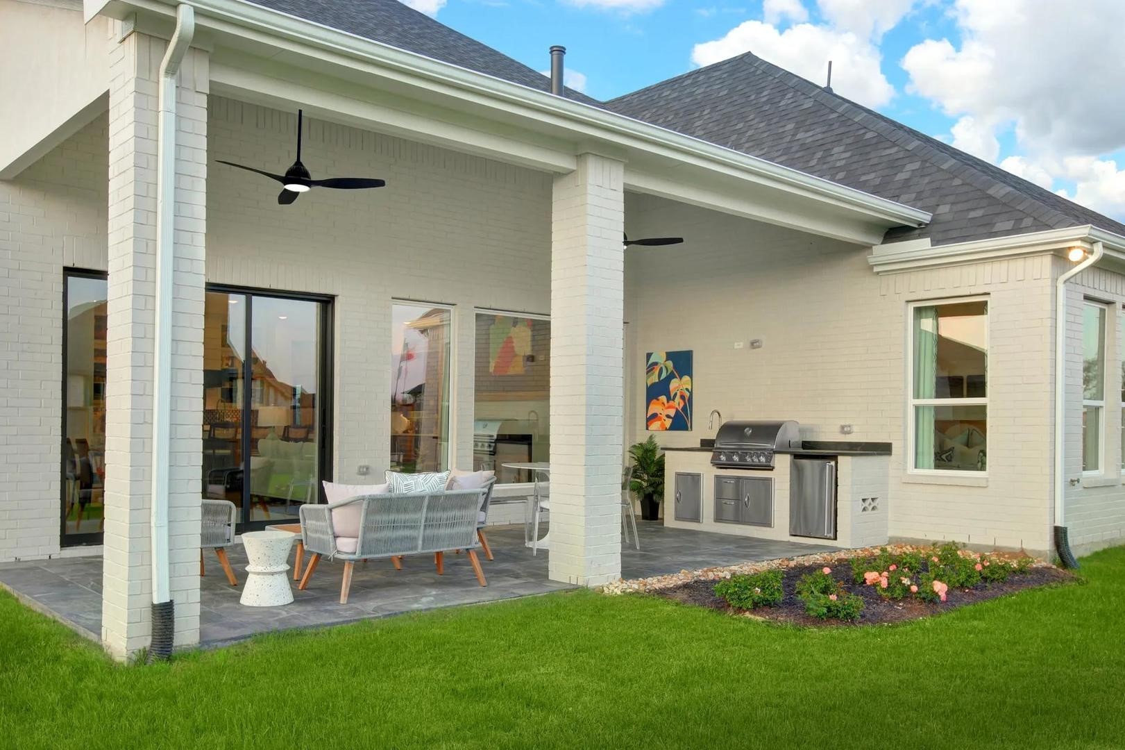 5306 Elegance Court Manvel, TX 77578 - Photo 22 of 23 The Brynlee II Covered Porch