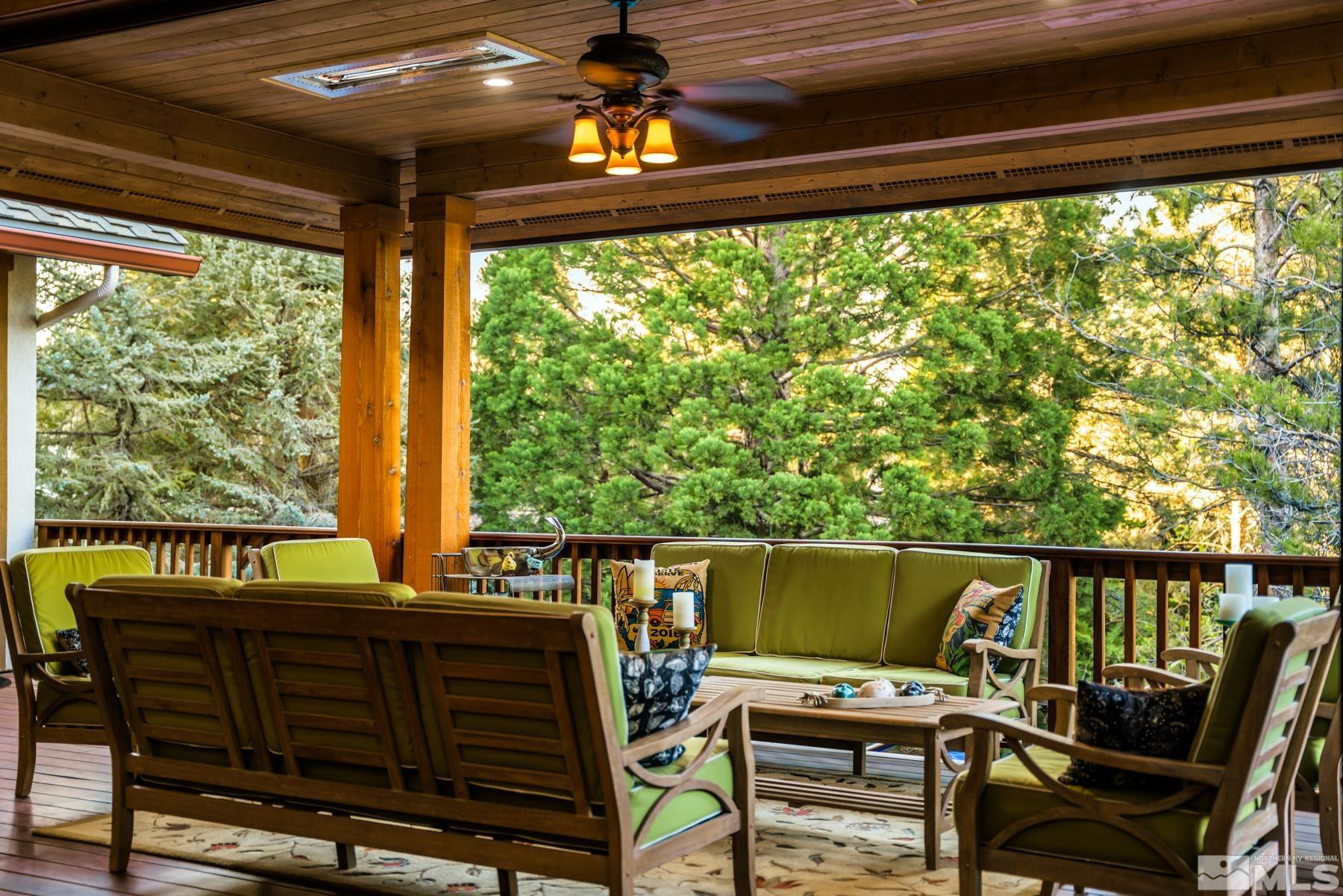 2785 West Lakeridge Reno, NV 89519 - Photo 6 of 40 a view of a chairs and table in the balcony