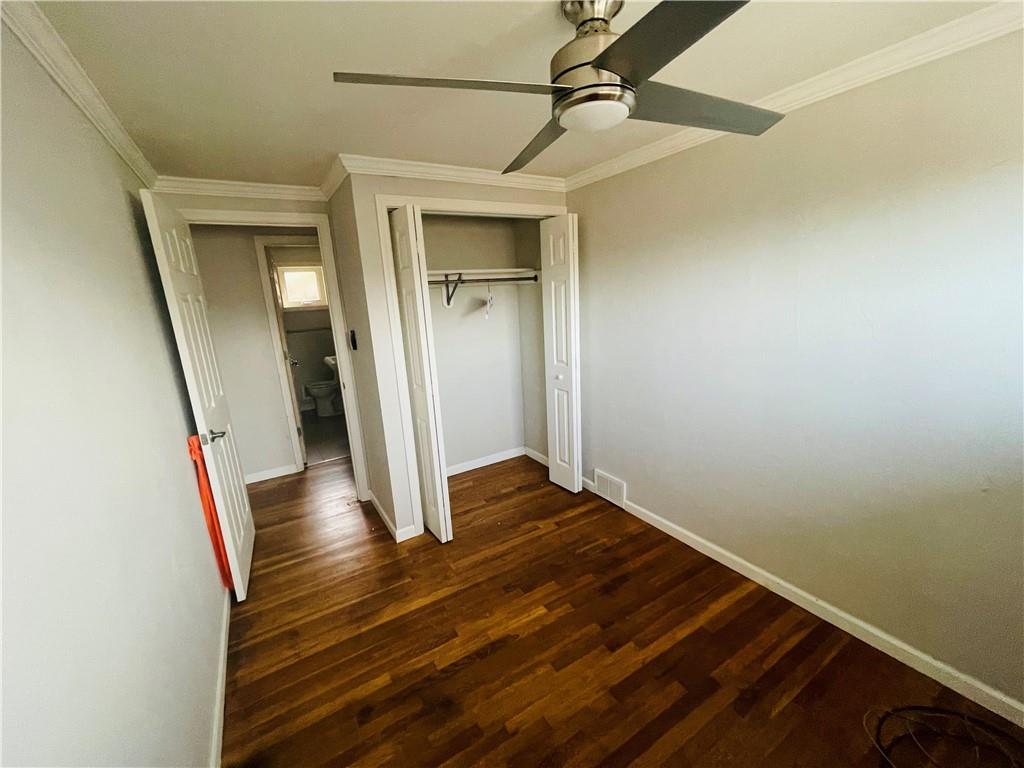 2720 Mt Troy Road Pittsburgh, PA 15212 - Photo 8 of 15 a view of a hallway with wooden floor and closet