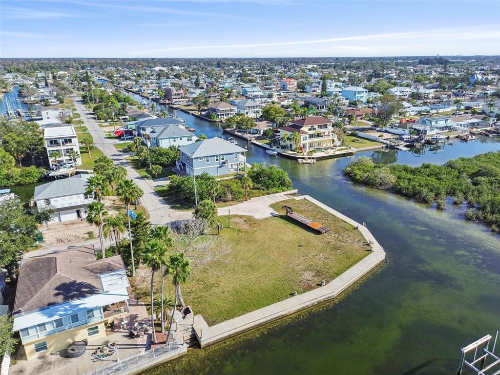 6374 Boatyard Drive Hudson, FL 34667 - Photo 18 of 25 an aerial view of residential houses with outdoor space