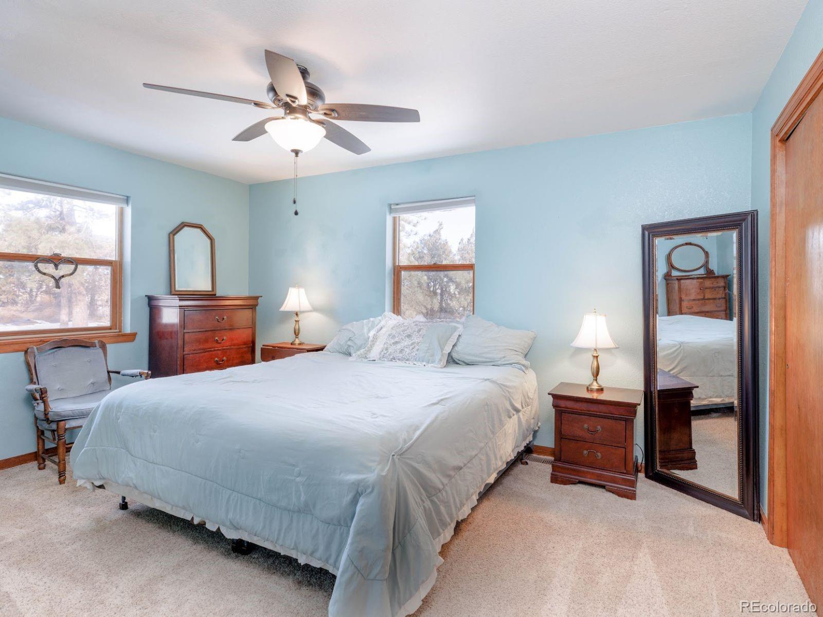 6115 Sengbeil Road Yoder, CO 80864 - Photo 20 of 43 a bedroom with bed and window