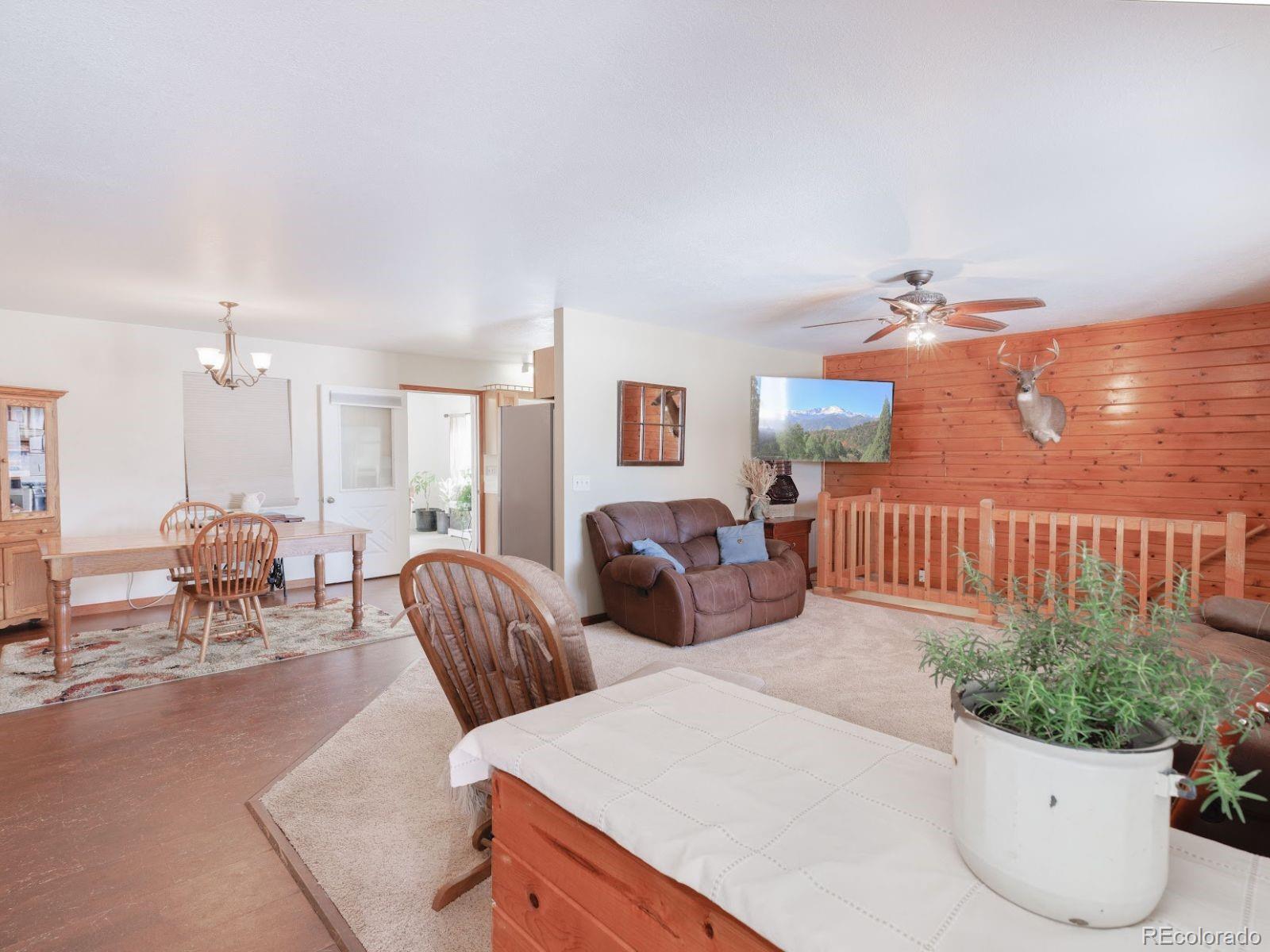 6115 Sengbeil Road Yoder, CO 80864 - Photo 8 of 43 a living room with furniture and flowers