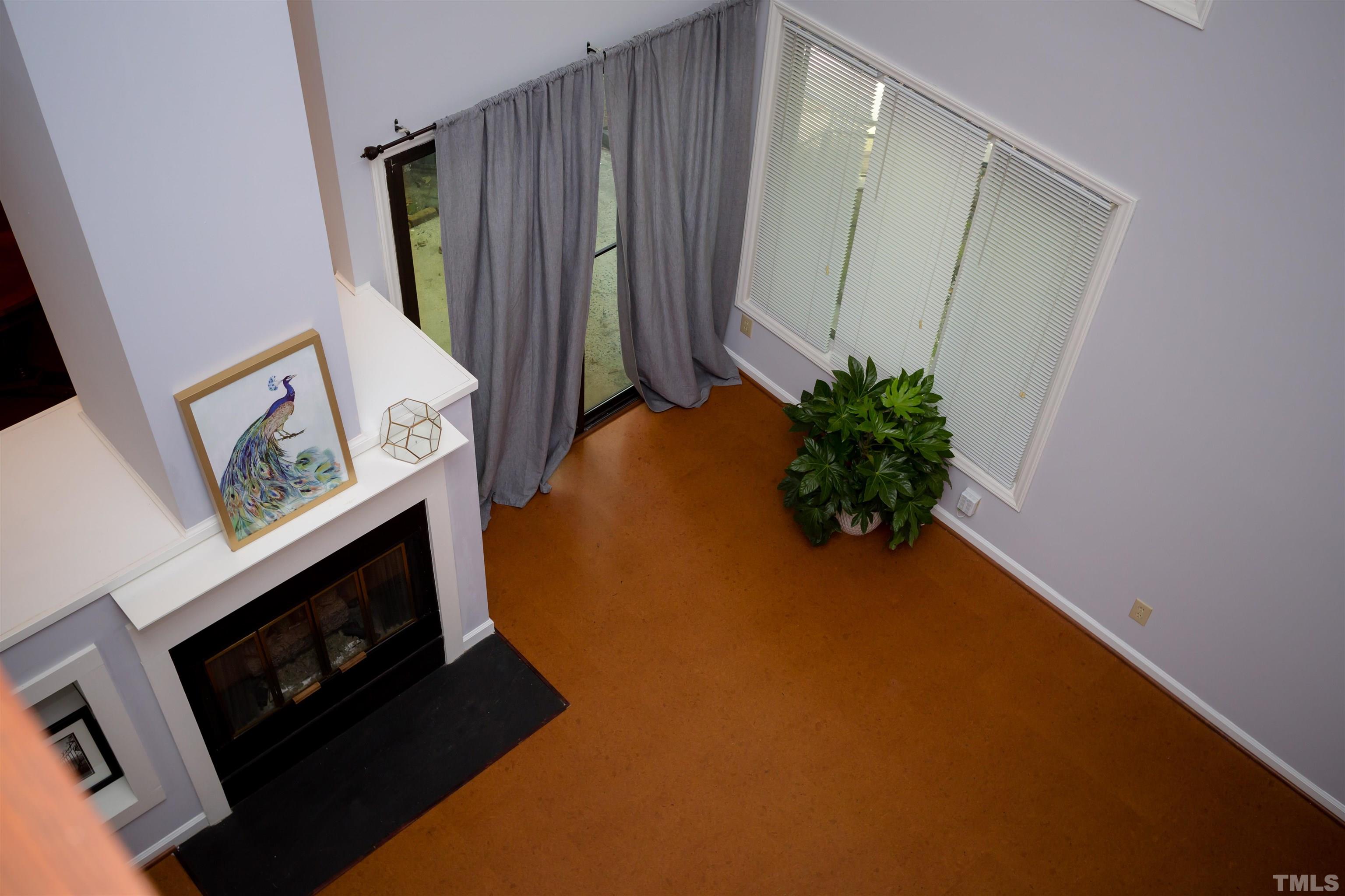 4326 Beechnut Lane Durham, NC 27707 - Photo 7 of 26 a close up of a wall with a potted plant