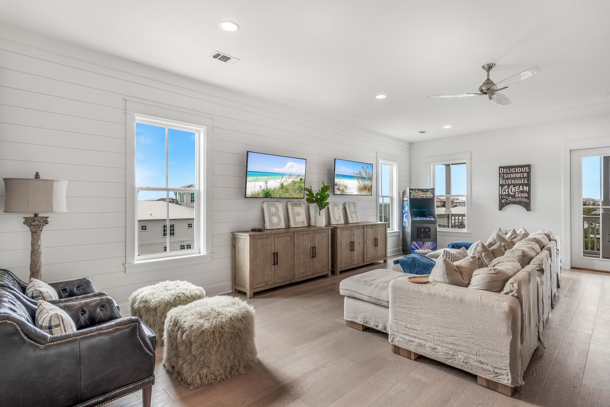 101 A St Inlet Beach Inlet Beach, FL 32461 - Photo 38 of 49 a living room with furniture and a window