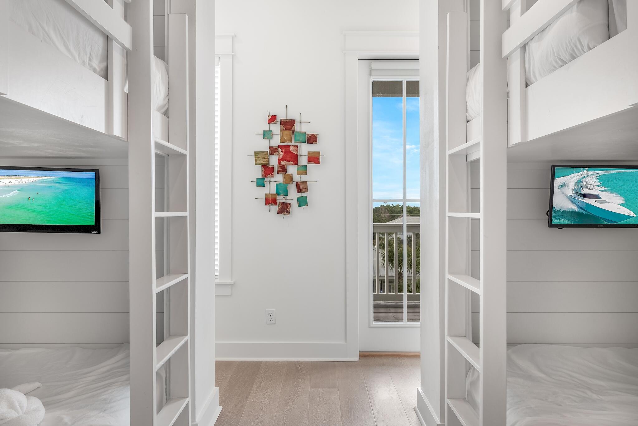 101 A St Inlet Beach Inlet Beach, FL 32461 - Photo 48 of 49 a view of an entryway with wooden floor
