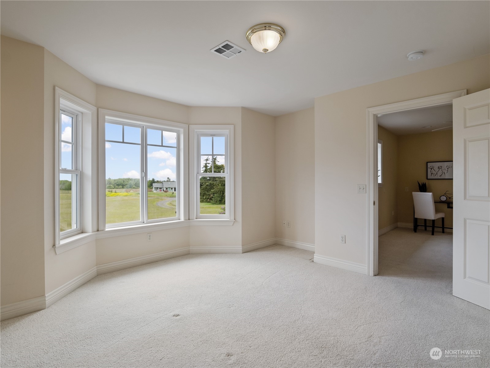 2619 Kitchen-Dick Road Sequim, WA 98382 - Photo 27 of 40 an empty room with a empty space and windows