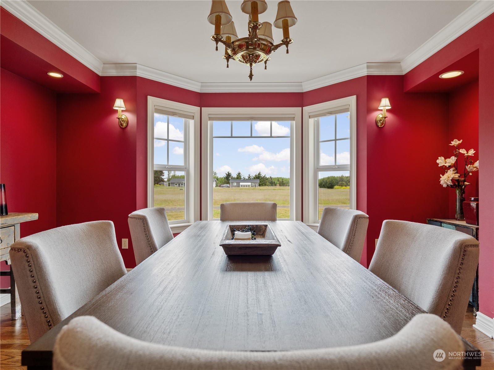 2619 Kitchen-Dick Road Sequim, WA 98382 - Photo 8 of 40 a living room with furniture and a large window