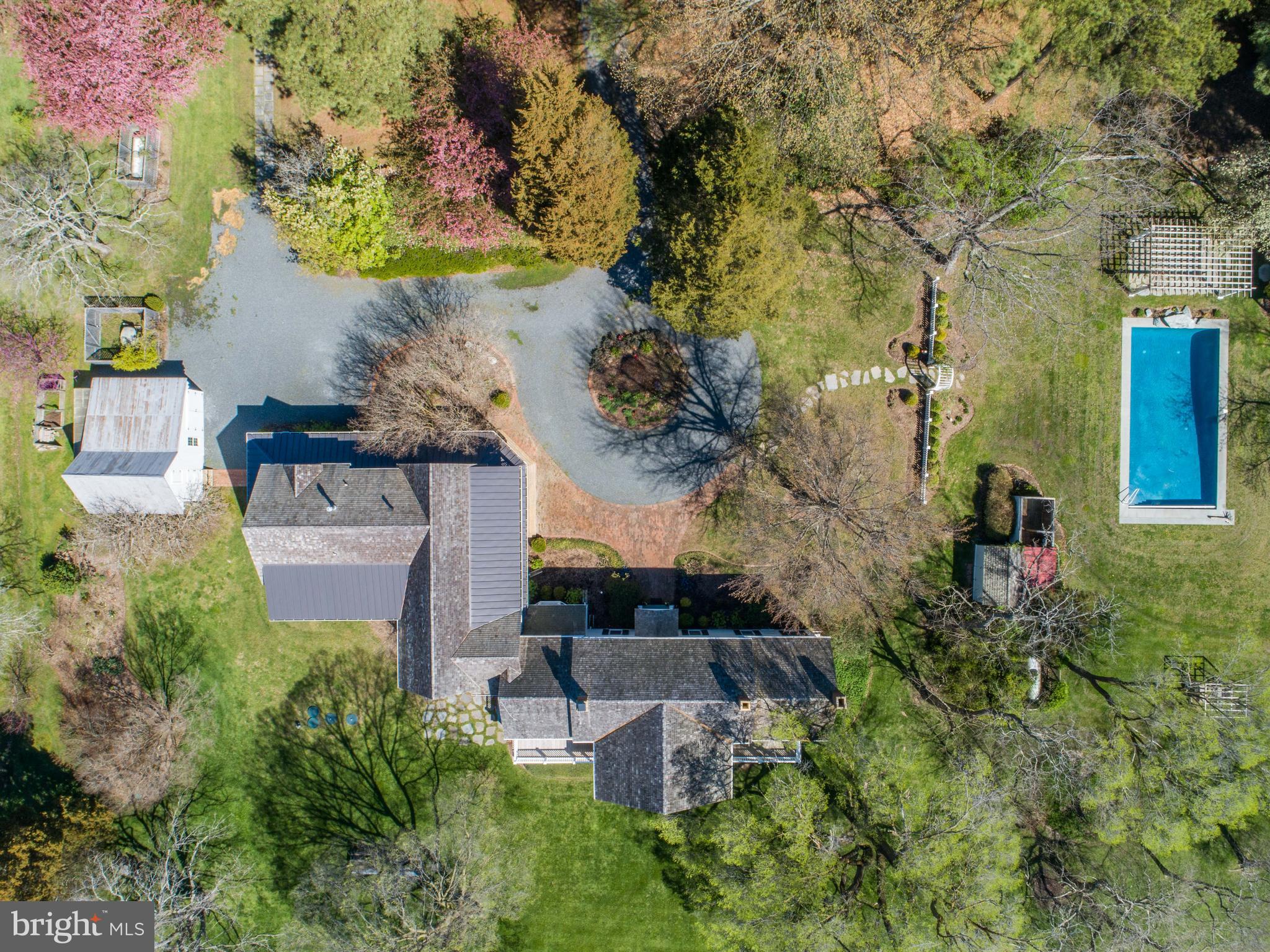 7308 Quaker Neck Road Bozman, MD 21612 - Photo 47 of 50 aerial view of property