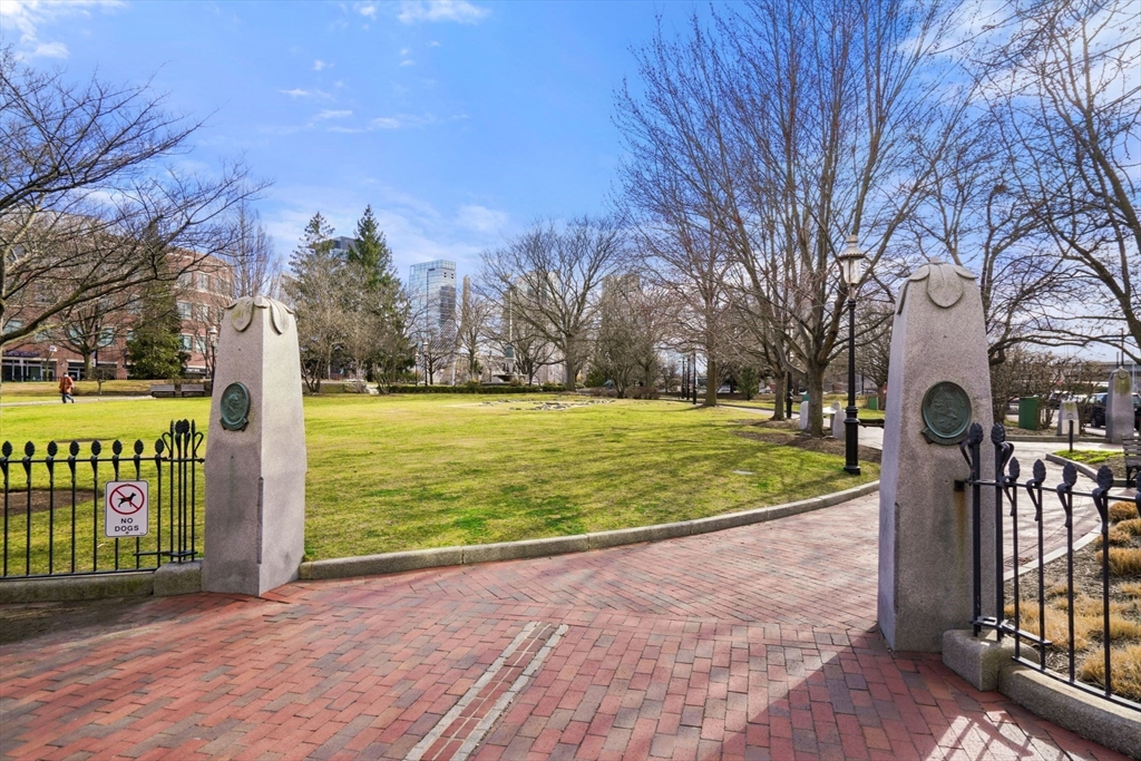 3 Harvard Place, Unit 1 Boston, MA 02129 - Photo 15 of 15 a view of a park with large trees