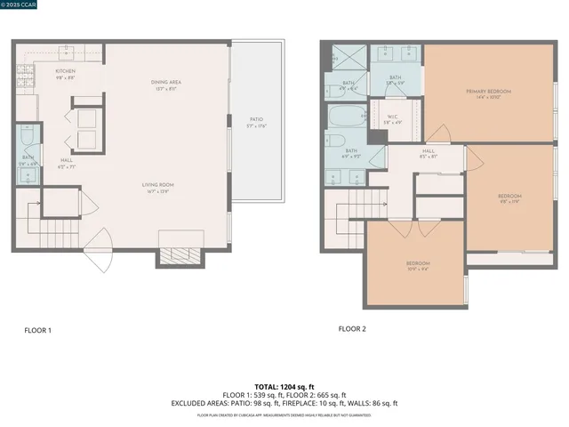 a picture of a room with a white wall and a refrigerator