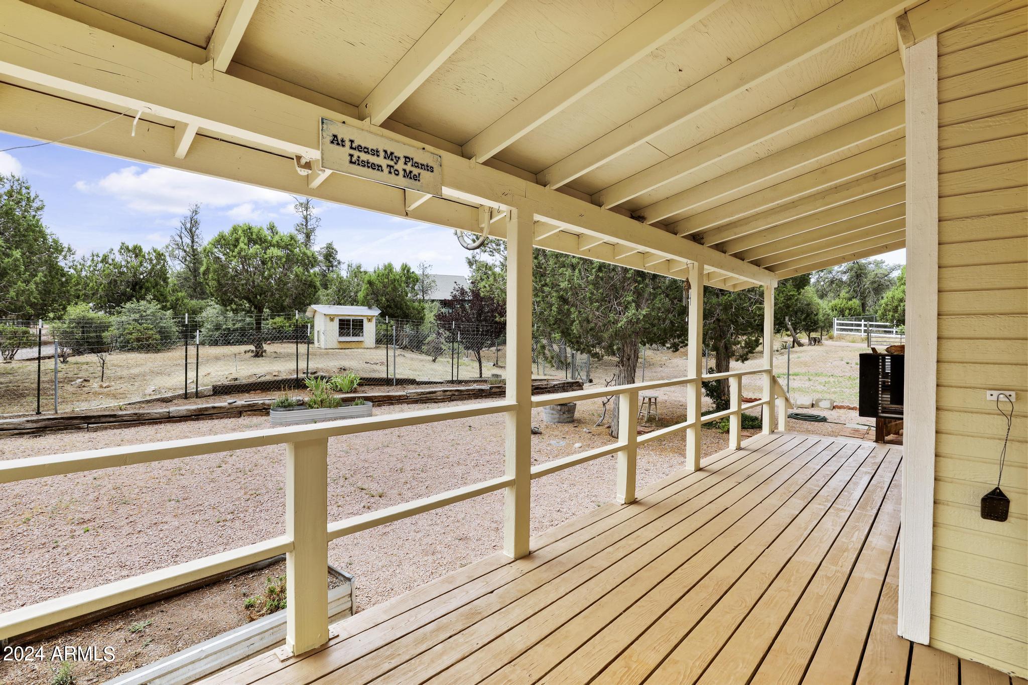 438 West Round Valley Road Payson, AZ 85541 - Photo 29 of 51 Fenced Garden Area