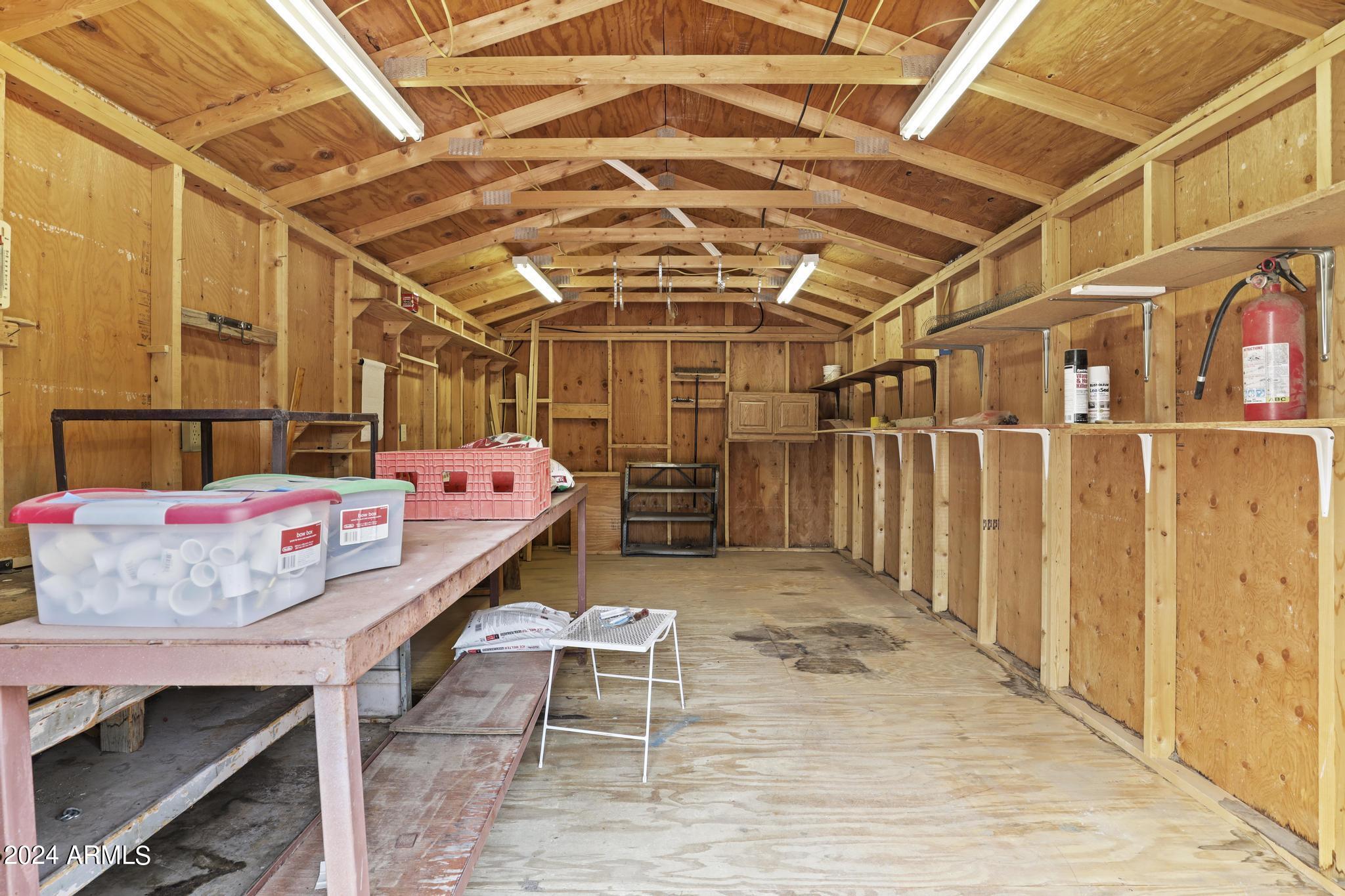 438 West Round Valley Road Payson, AZ 85541 - Photo 37 of 51 Workshop with Power