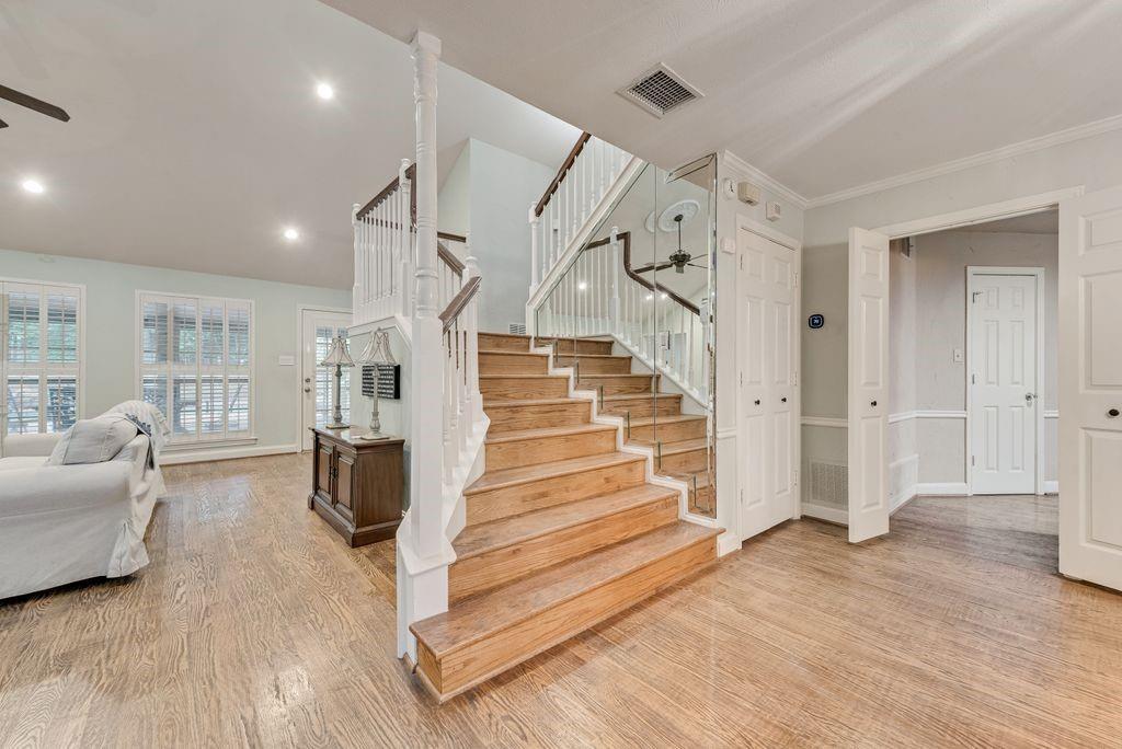 2 Eastshore Road Heath, TX 75032 - Photo 2 of 30 a view of entryway and hall with wooden floor