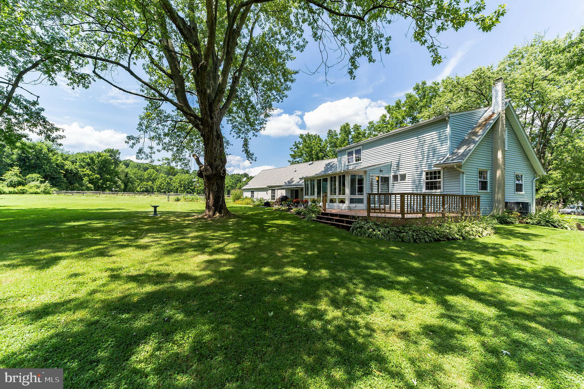 133 Templin Road Glenmoore, PA 19343 - Photo 16 of 46 Rear View of home