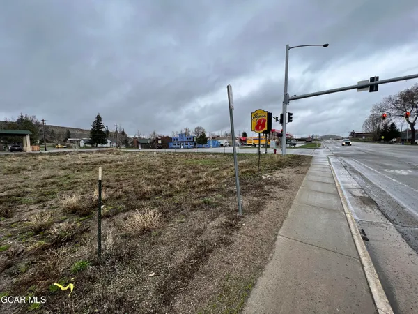 a view of street sign