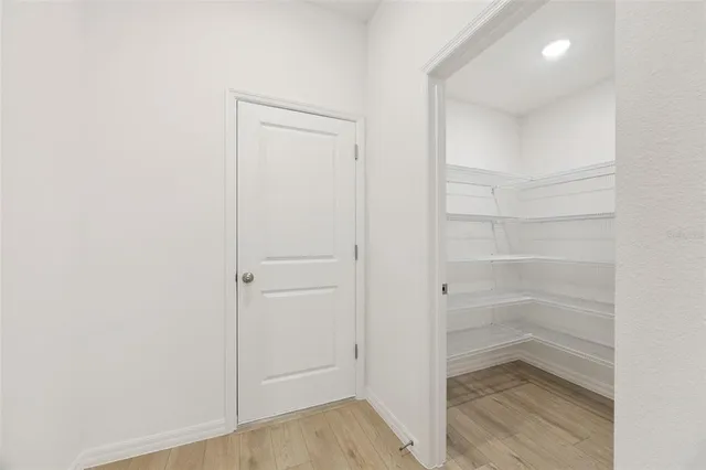 a view of a closet