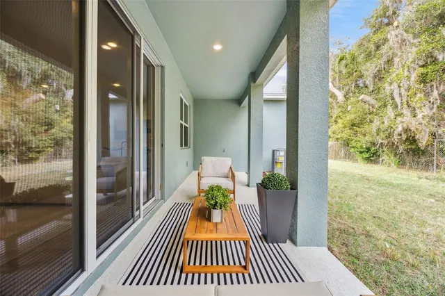 a view of a lake with a mountain