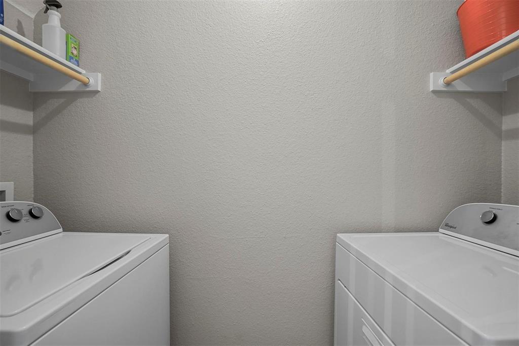 5113 Mountain Spring Trail Fort Worth, TX 76123 - Photo 17 of 35 a utility room with dryer and washer