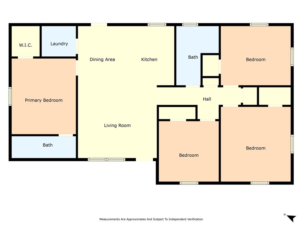 611 North Rita Street Lacy-Lakeview, TX 76705 - Photo 17 of 17 View of property floor plan