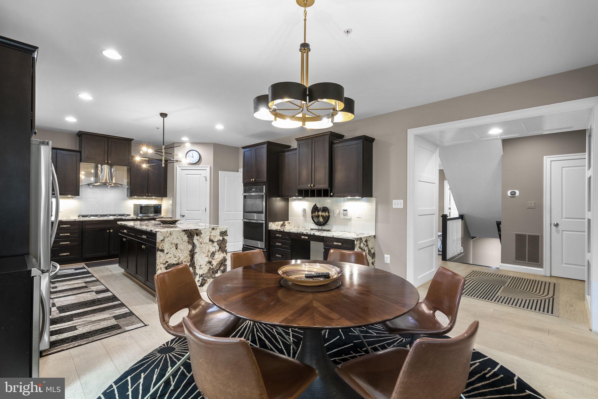 4702 Edgefield Road Bethesda, MD 20814 - Photo 12 of 58 Modern elegance in a stylish kitchen.