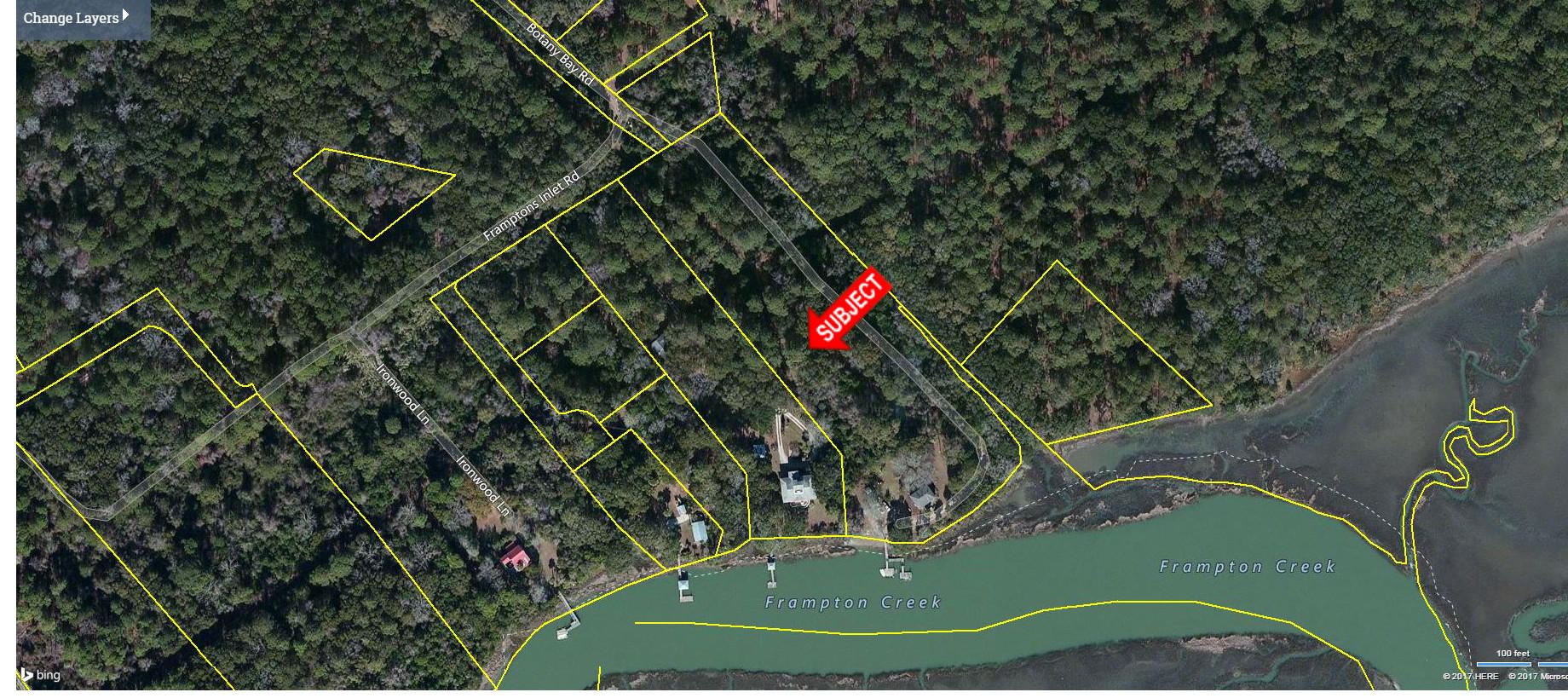 1199 Framptons Inlet Road Edisto Island, SC 29438 - Photo 44 of 59 aerial 1