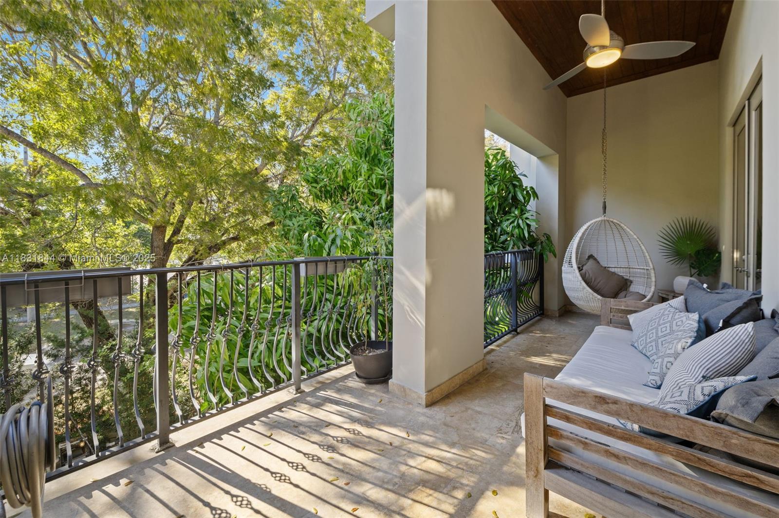 7560 Southwest 56th Court Miami, FL 33143 - Photo 29 of 60 a view of a couches in the balcony