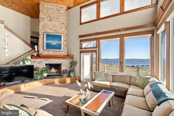 a room with a window