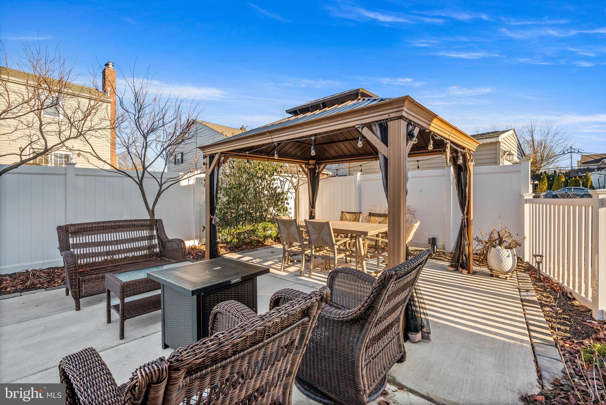 221 Brock Road Springfield, PA 19064 - Photo 28 of 33 GAZEBO EATING AREA
