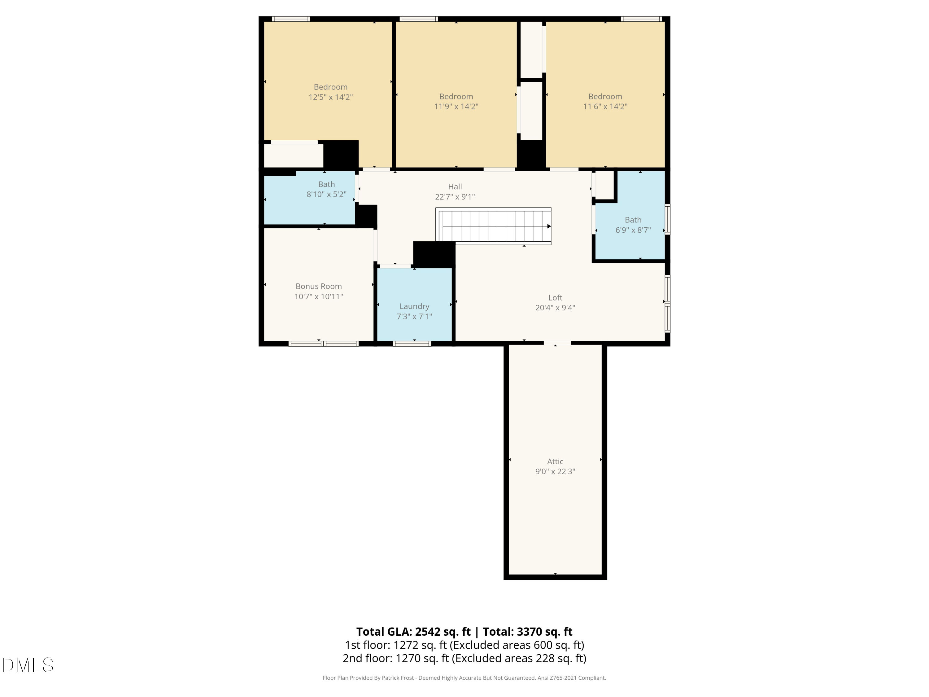 520 Husketh Road Youngsville, NC 27596 - Photo 62 of 63 a picture of a floor plan
