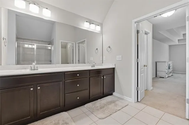 a view of empty room